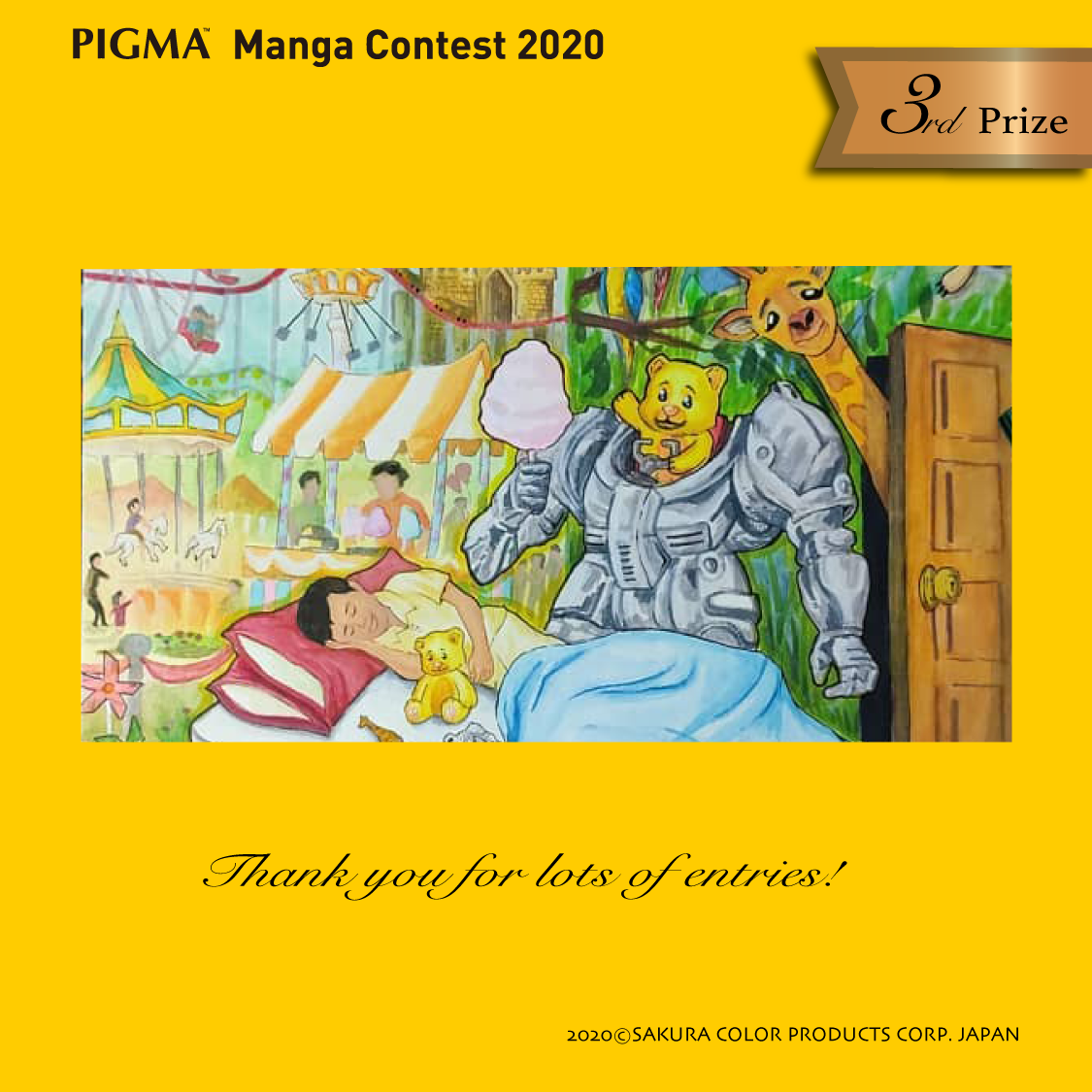 Pigma Manga 2020: Dream World (Giải 3)